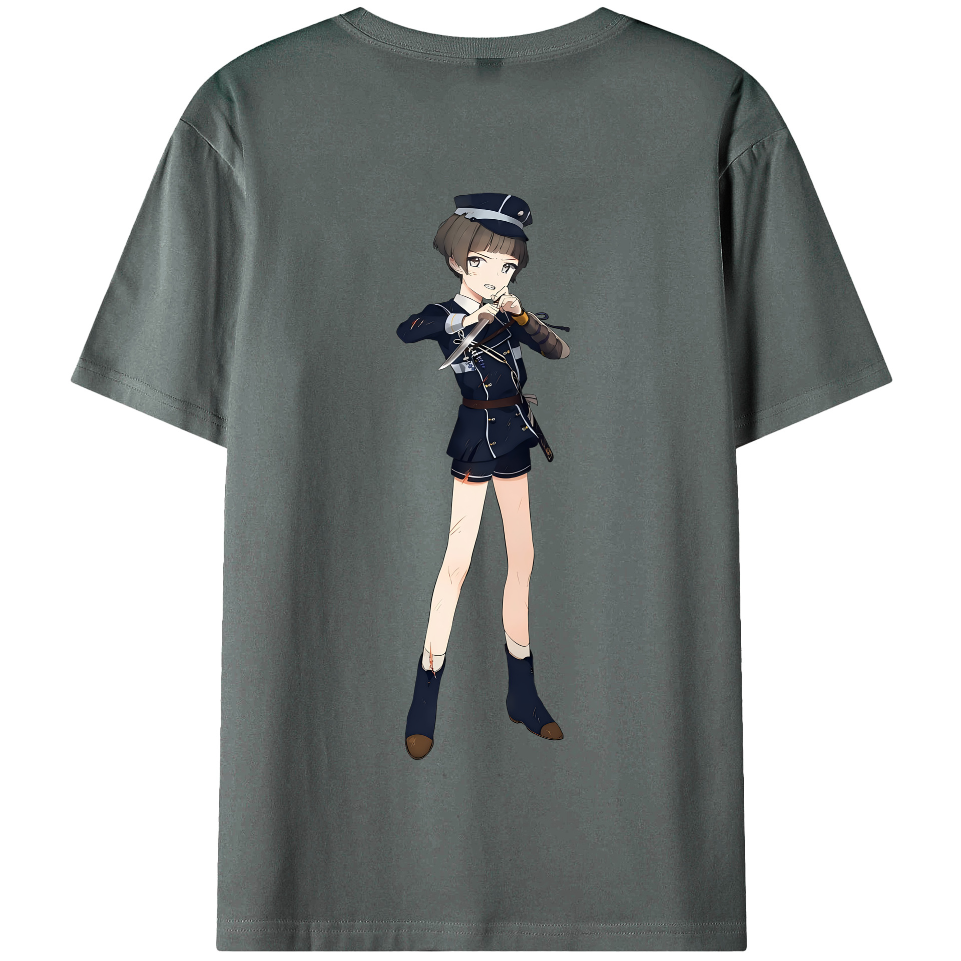 （画像用） 刀剣乱舞 Touken Ranbu 綿100％半袖Tシャツ（背面プリント）